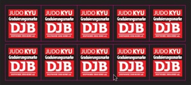 Umtausch Kyu-Prüfungsmarken